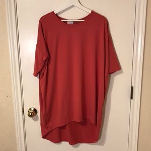 LulaRoe Coral Pink Irma